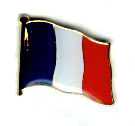 Pin, Flagge von Frankreich